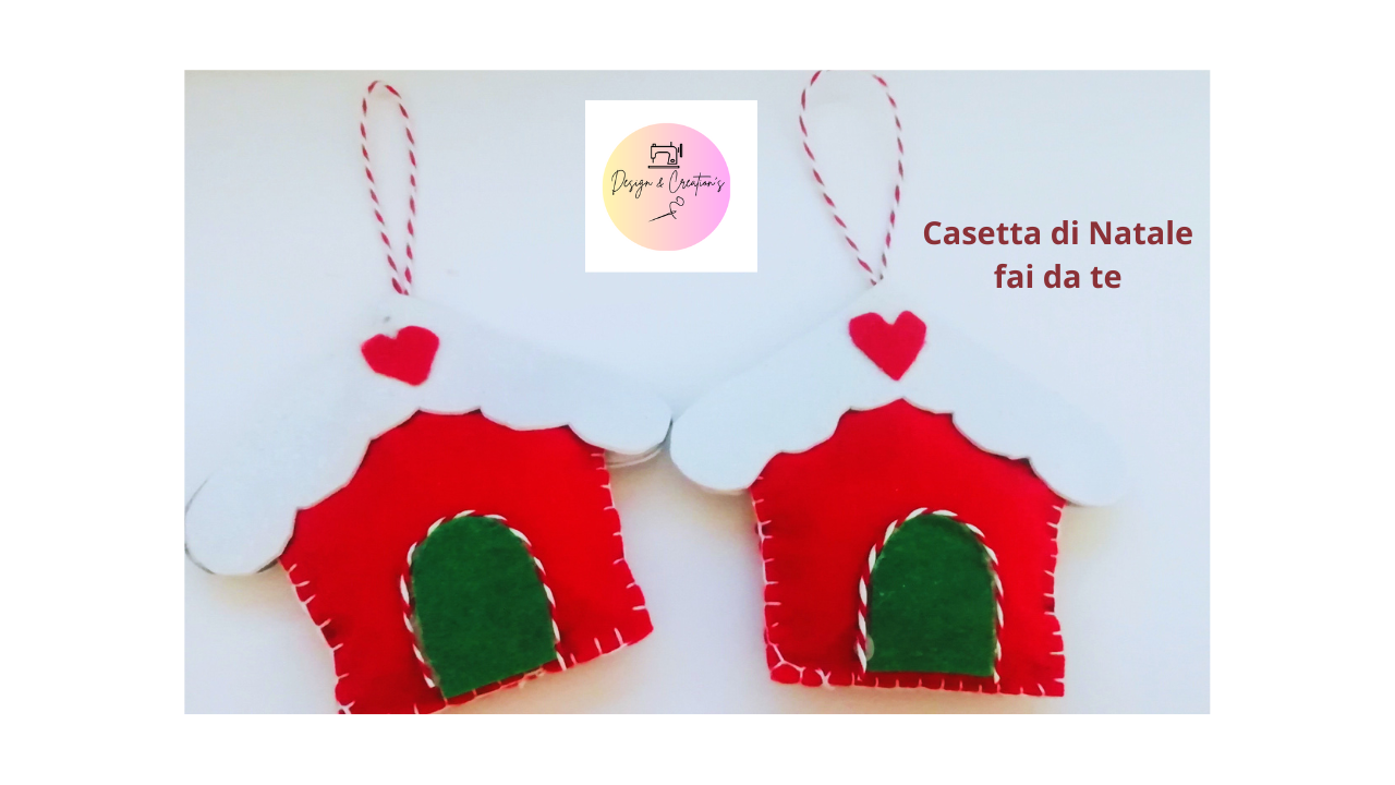 casetta di natale fai da te